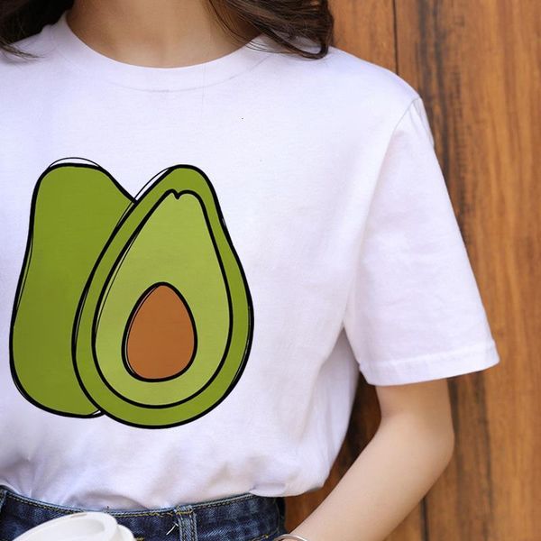avocado harajuku kawaii cartoon t shirt women ullzang small fresh t-shirt 90s graphic fashion tshirt all-matched, White
avocado harajuku kawaii cartoon t shirt women ullzang small fresh t-shirt 90s graphic fashion tshirt all-matched, White