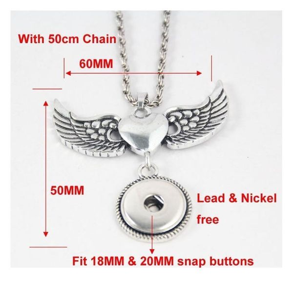 2016 wing snap button jewelry necklace ne204 (fit 18mm 20mm snaps) 201 jllgop, Silver
2016 wing snap button jewelry necklace ne204 (fit 18mm 20mm snaps) 201 jllgop, Silver