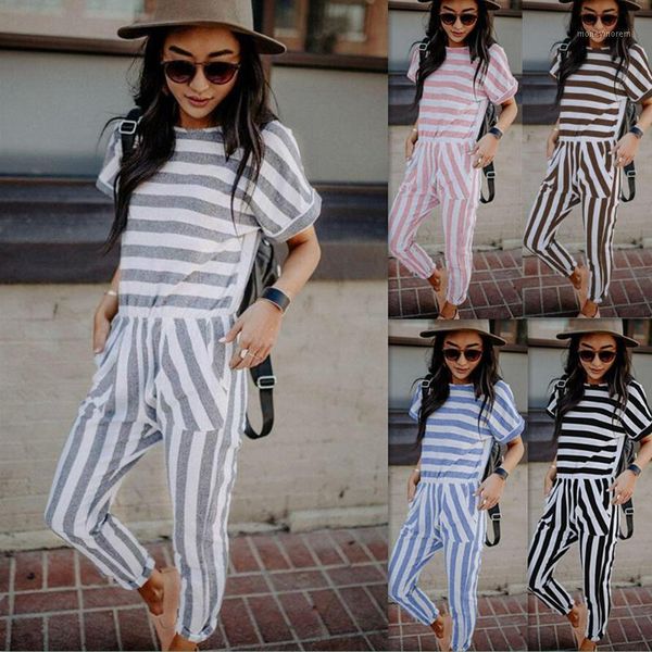 2019 spring and summer new style, fashionable european and american style, casual stripe circular collar stripe long jumpsuit1, Black;white
2019 spring and summer new style, fashionable european and american style, casual stripe circular collar stripe long jumpsuit1, Black;white