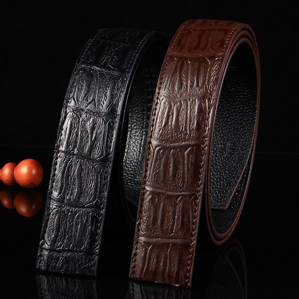3.5 wide men's automatic crocodile design head layer without button body 3.5 wide beltmen's leather automaticbelt crocodile design, Black;brown
3.5 wide men's automatic crocodile design head layer without button body 3.5 wide beltmen's leather automaticbelt crocodile design, Black;brown