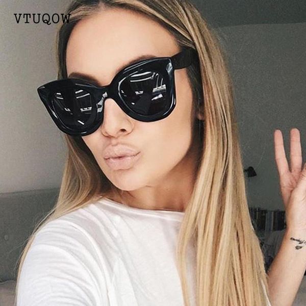 sunglasses 2021 fashion cat eye women brand designer gradient shades vintage female sun glasses for uv400, White;black
sunglasses 2021 fashion cat eye women brand designer gradient shades vintage female sun glasses for uv400, White;black