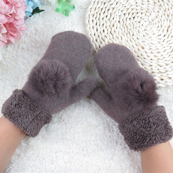 five fingers gloves 2021 fashion winter fingerless mittens for women warm wool glove pomthick size 20*8.5cm, Blue;gray
five fingers gloves 2021 fashion winter fingerless mittens for women warm wool glove pomthick size 20*8.5cm, Blue;gray