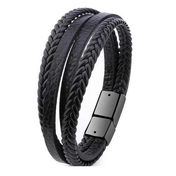zoshi trendy genuine leather bracelets men summer jewelry stainless steel multilayer braided rope bracelets wrap b bbyoiy, Golden;silver
zoshi trendy genuine leather bracelets men summer jewelry stainless steel multilayer braided rope bracelets wrap b bbyoiy, Golden;silver