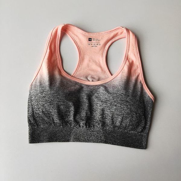 йога спорт бюстгальтер женщины push up pad фитнес-центр sportwear gradient yoga top противоударный дышащий бесшовные запуск тренировки wear
йога спорт бюстгальтер женщины push up pad фитнес-центр sportwear gradient yoga top противоударный дышащий бесшовные запуск тренировки wear