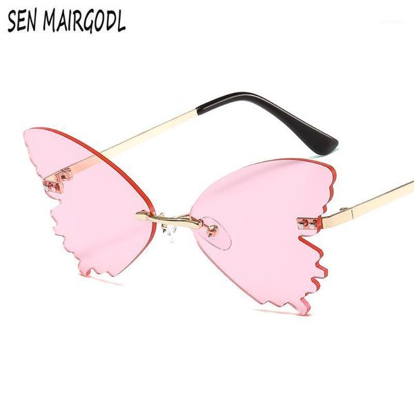 sunglasses 2021 butterfly rimless men women vintage metal glasses brand design sun uv400 oculos masculino okulary1, White;black
sunglasses 2021 butterfly rimless men women vintage metal glasses brand design sun uv400 oculos masculino okulary1, White;black