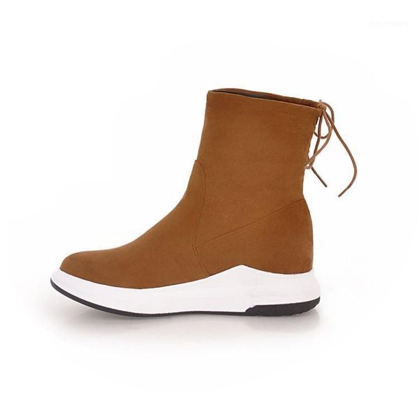 pqecfs big size 32-42 2020 spring & autumn women solid flock wedge ankle boots 4 colors1, Black
pqecfs big size 32-42 2020 spring & autumn women solid flock wedge ankle boots 4 colors1, Black