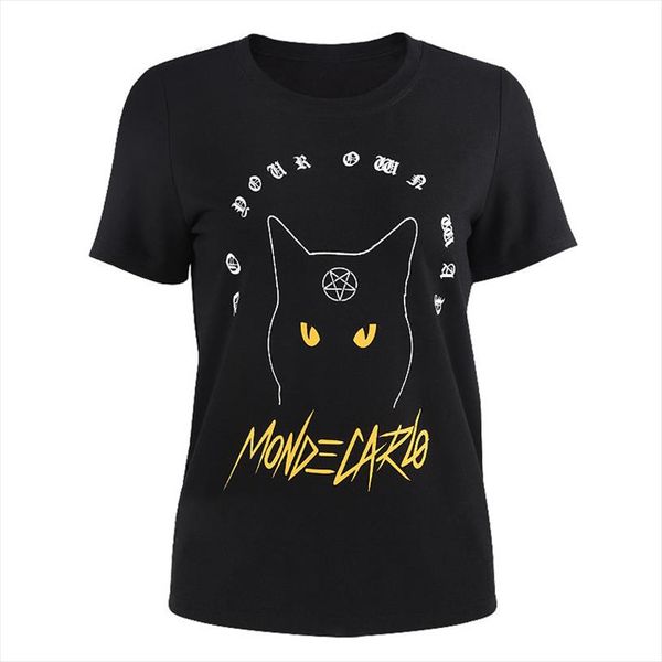 девушки gothic пентаграмма символ шаблона cat письмо печати тенниска harajuku повседневный tumblr женщины топы tee summer женщины футболки, White
девушки gothic пентаграмма символ шаблона cat письмо печати тенниска harajuku повседневный tumblr женщины топы tee summer женщины футболки, White