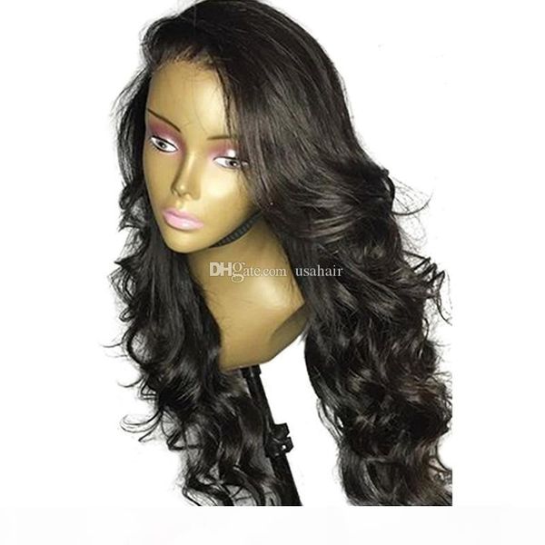 natural hairline virgin brazilian loose wavy glueless full lace wigs loose wave human hair lace front wigs natural color with baby hair, Black;brown
natural hairline virgin brazilian loose wavy glueless full lace wigs loose wave human hair lace front wigs natural color with baby hair, Black;brown