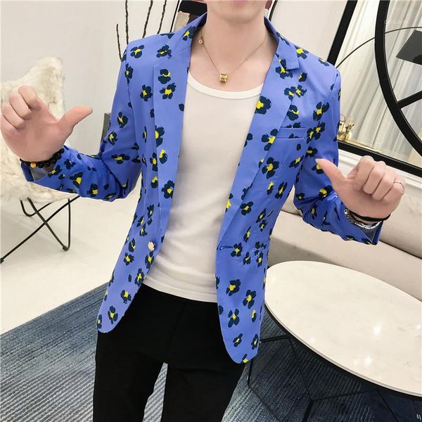jacke new male blazers jackets men explosion models suit color printing single breasted outwears casual slim fit blazer men1, White;black
jacke new male blazers jackets men explosion models suit color printing single breasted outwears casual slim fit blazer men1, White;black