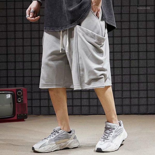 men's shorts korean fashion men casual big pocket short joggers streetwear elastic waist summer bottoms1, White;black
men's shorts korean fashion men casual big pocket short joggers streetwear elastic waist summer bottoms1, White;black