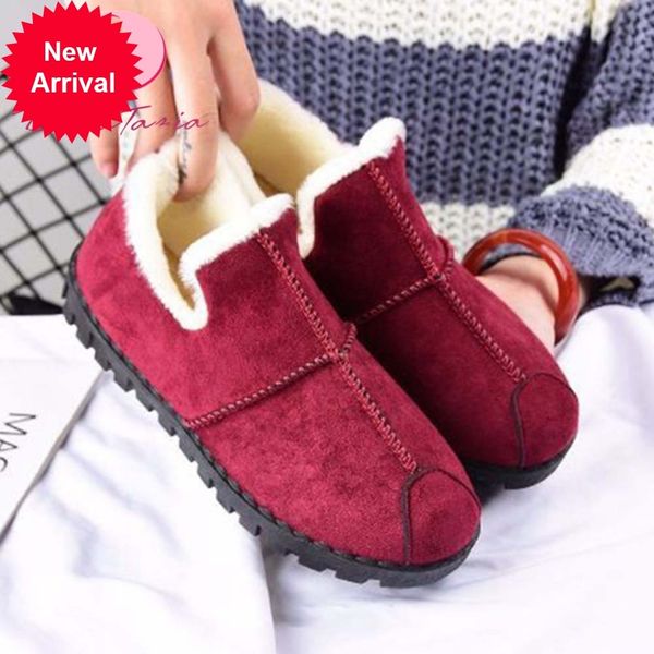 2021 the new women's new fashions winter flat snow with thick, bare gliding warm leather boots shoes 2sx6, Black
2021 the new women's new fashions winter flat snow with thick, bare gliding warm leather boots shoes 2sx6, Black