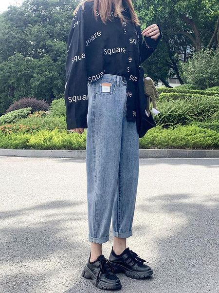 harlan jeans women's straight loose autumn and winter 2020 new fat mm high waist slimming plus velvet radish dad pants1, Blue
harlan jeans women's straight loose autumn and winter 2020 new fat mm high waist slimming plus velvet radish dad pants1, Blue