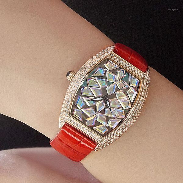wristwatches 2021 gypsophila quartz watch women leather bracelet female rose gold watches waterproof clock brand table1, Slivery;brown
wristwatches 2021 gypsophila quartz watch women leather bracelet female rose gold watches waterproof clock brand table1, Slivery;brown