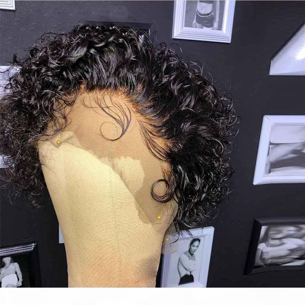 pixie cut боб парик pre щипковых glueless полные парики шнурка с ребенком волос перуанский virgin human завитые парики фронта шнурка для чер, Black;brown
pixie cut боб парик pre щипковых glueless полные парики шнурка с ребенком волос перуанский virgin human завитые парики фронта шнурка для чер, Black;brown
