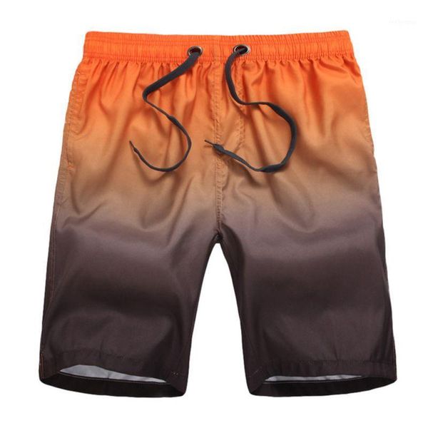 men summer swim trunks quick dry gradient contrast color drawstring beach shorts 449f1 men's, White;black
men summer swim trunks quick dry gradient contrast color drawstring beach shorts 449f1 men's, White;black