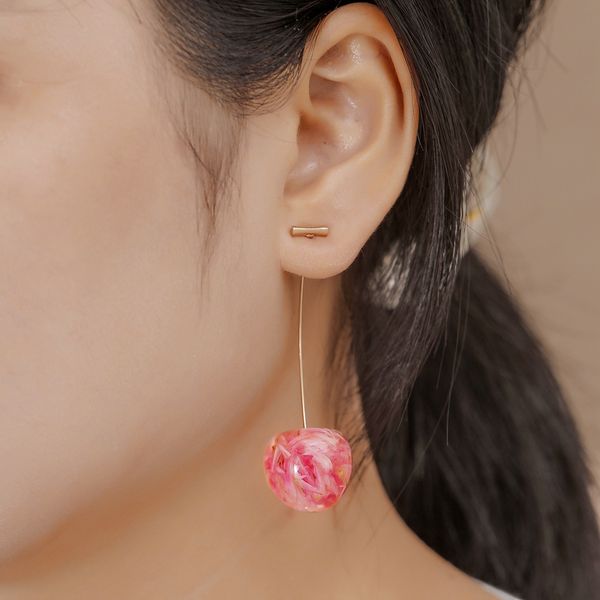 Cute Fruit Cherry Earrings Acrylic Long Red Earrings For Women Removable Elegant Girl Jewelry Wedding Accessories Christmas Gift, Silver
Cute Fruit Cherry Earrings Acrylic Long Red Earrings For Women Removable Elegant Girl Jewelry Wedding Accessories Christmas Gift, Silver