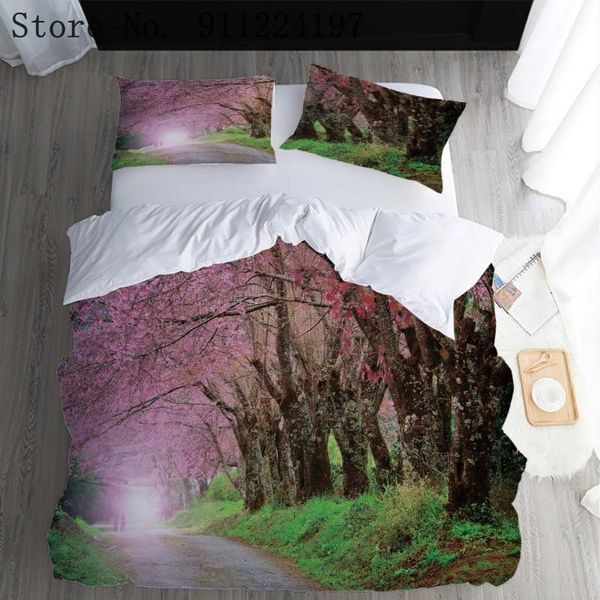 bedding sets cherry blossom trail duvet cover 3-piece comforter set scenery quilt home textile bedclothes forest
bedding sets cherry blossom trail duvet cover 3-piece comforter set scenery quilt home textile bedclothes forest