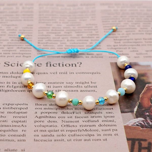 fbyo7 ins simple freshwater rope colorful crystal bracelet pearlpearl pearls friendship invda baroque gold pearl women's bracelet natur, Golden;silver
fbyo7 ins simple freshwater rope colorful crystal bracelet pearlpearl pearls friendship invda baroque gold pearl women's bracelet natur, Golden;silver