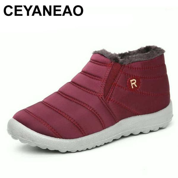 ceyaneao snow boots for women warm plush fur shoes ankle boots for women slip on casual flatshoes waterproof ultraligt1, Black
ceyaneao snow boots for women warm plush fur shoes ankle boots for women slip on casual flatshoes waterproof ultraligt1, Black
