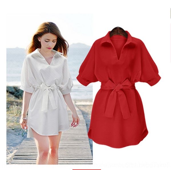 r3kcx white shirt sleeve spring new women's fashion loose shirt dress 2019 middle v-neck casual dress base d13 svnyd, Black;gray
r3kcx white shirt sleeve spring new women's fashion loose shirt dress 2019 middle v-neck casual dress base d13 svnyd, Black;gray