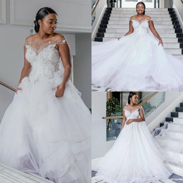 2021 plus size wedding dresses a line off the shoulder lace appliqued beaded country wedding dress custom made robes de mariée, White
2021 plus size wedding dresses a line off the shoulder lace appliqued beaded country wedding dress custom made robes de mariée, White