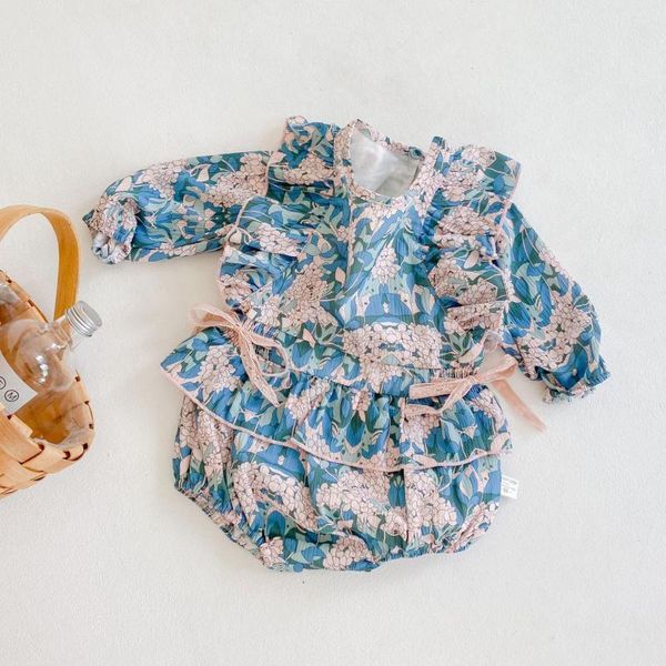 2021 new 0-24m newborn bodysuit floral long sleeve jumpsuit autumn baby girl clothes outfits tcjp, Blue
2021 new 0-24m newborn bodysuit floral long sleeve jumpsuit autumn baby girl clothes outfits tcjp, Blue