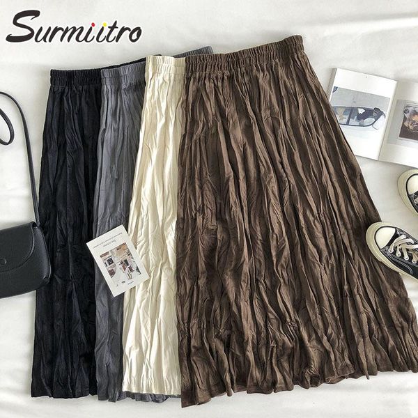 skirts surmiitro super quality 2021 autumn winter women korean gold velvet female high elastic waist midi long pleated skirt black grey
skirts surmiitro super quality 2021 autumn winter women korean gold velvet female high elastic waist midi long pleated skirt black grey