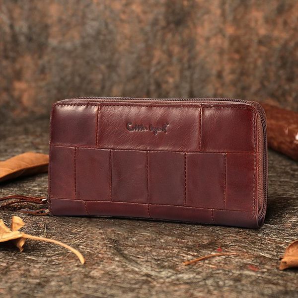 brand designer casual women wallet genuine leather long wallet for ladies coin card purses for female coin pocket, Red;black
brand designer casual women wallet genuine leather long wallet for ladies coin card purses for female coin pocket, Red;black