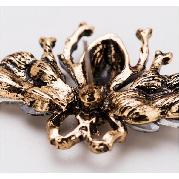 retro rhinestone bee earring for women insect bee stud earring fashion jewelry accesso sqcpyz homes2007, Golden;silver
retro rhinestone bee earring for women insect bee stud earring fashion jewelry accesso sqcpyz homes2007, Golden;silver