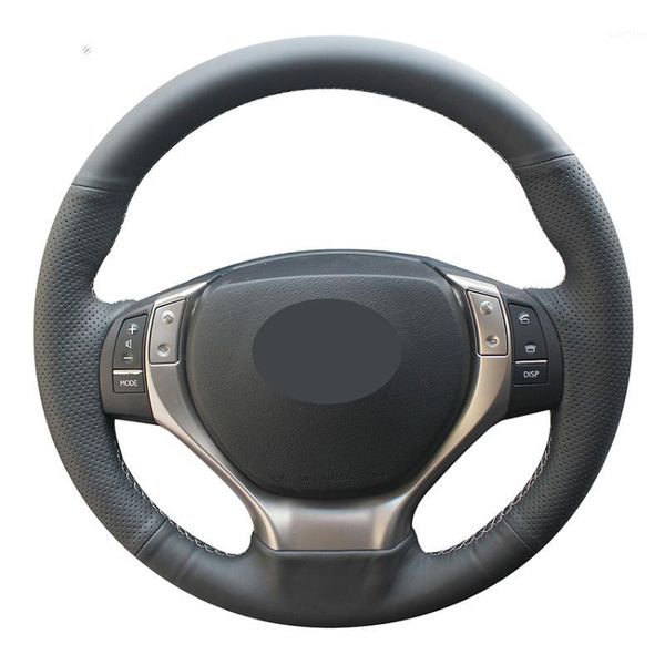 hand-stitched black artificial leather anti-slip car steering wheel cover for es250 es300h gs250 gs300h rx270 rx3501
hand-stitched black artificial leather anti-slip car steering wheel cover for es250 es300h gs250 gs300h rx270 rx3501