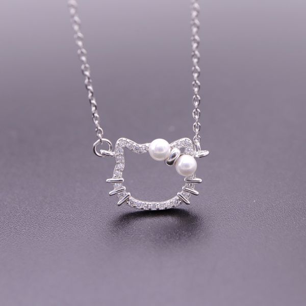 hengsheng s925 silver cross-border one product dropshipping animal cat korean style fashion simple pearl zircon necklace womens pendant
hengsheng s925 silver cross-border one product dropshipping animal cat korean style fashion simple pearl zircon necklace womens pendant