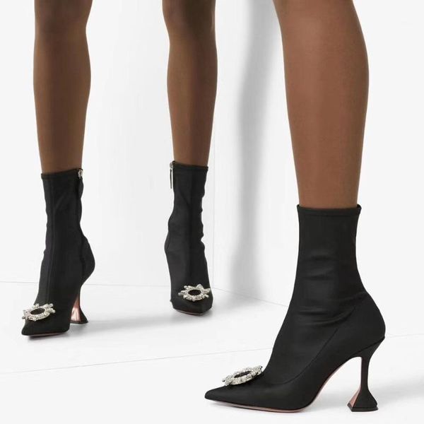 boots black satin sock style ankle pointed toe high heel formal dress shoes autumn designer fashion embellished women1
boots black satin sock style ankle pointed toe high heel formal dress shoes autumn designer fashion embellished women1