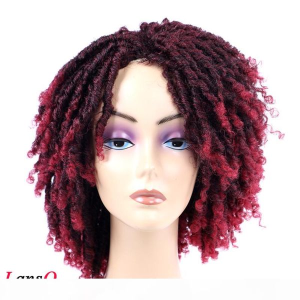 lanso hair soft short synthetic wigs for black women 6 inch high temperature fiber dreadlock ombre burg crochet twist hair
lanso hair soft short synthetic wigs for black women 6 inch high temperature fiber dreadlock ombre burg crochet twist hair