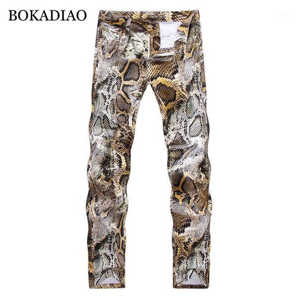 bokadiao man jeans fashion snakeskin print straight jeans for men pants wild slim stretch denim trousers male streetwear trendy1, Blue
bokadiao man jeans fashion snakeskin print straight jeans for men pants wild slim stretch denim trousers male streetwear trendy1, Blue