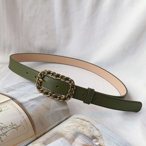 pin trendy copper chain buckle for women with jeans skirt leather hemmed belt, Black;brown
pin trendy copper chain buckle for women with jeans skirt leather hemmed belt, Black;brown