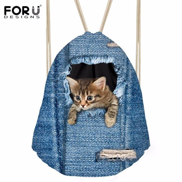 forudesigns denim cat school backpacks women drawstring bag for teenager girl fashion rucksack soft sackpack casual blue mochila
forudesigns denim cat school backpacks women drawstring bag for teenager girl fashion rucksack soft sackpack casual blue mochila