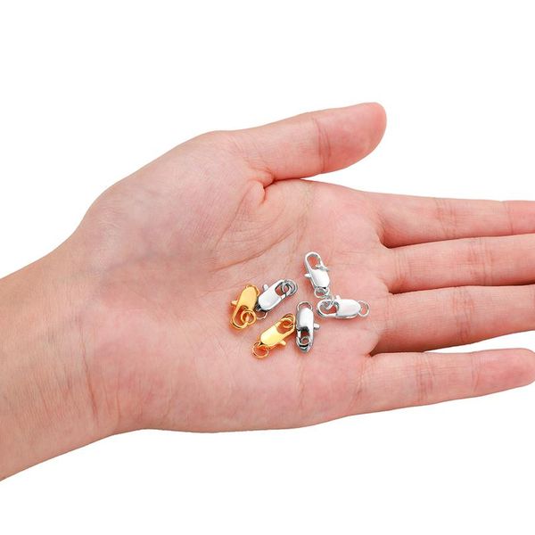 30pcs/lot swivel clasp with open jump ring necklace bracelet lobster clasp hooks for diy jewelry making supplies acc bbyvam, Silver
30pcs/lot swivel clasp with open jump ring necklace bracelet lobster clasp hooks for diy jewelry making supplies acc bbyvam, Silver