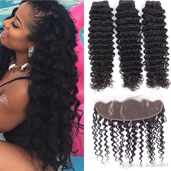8a grade deep wave human hair 3 bundles with closure brazilian hair weave bundles with frontal closure lace frontal closure nonremy 4pcs, Black;brown
8a grade deep wave human hair 3 bundles with closure brazilian hair weave bundles with frontal closure lace frontal closure nonremy 4pcs, Black;brown