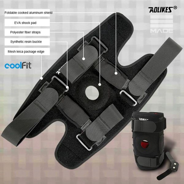aolikes 1pcs adjustable knee patella support brace sleeve wrap cap stabilizer sports knee care portable knee protectors sports safety#1w#641, Black;gray
aolikes 1pcs adjustable knee patella support brace sleeve wrap cap stabilizer sports knee care portable knee protectors sports safety#1w#641, Black;gray