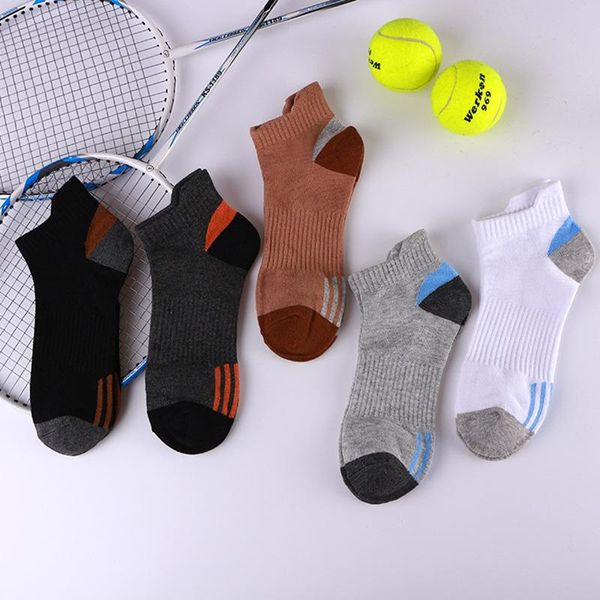 men's socks 5pairs/lot combed cotton sports breathable comfortable boat, Black
men's socks 5pairs/lot combed cotton sports breathable comfortable boat, Black
