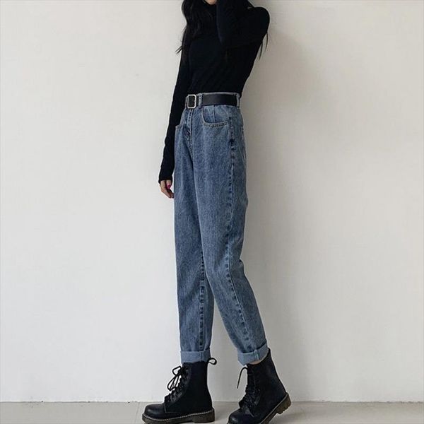 summer 2020 stylish high waisted girl slim jeans, womens loose old fashioned trousers, stylish straight dark blue retro jeans i, Black;white
summer 2020 stylish high waisted girl slim jeans, womens loose old fashioned trousers, stylish straight dark blue retro jeans i, Black;white