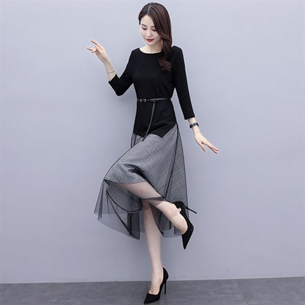 women's western-style two-piece dress 2020 spring and autumn new small light mature over overskirt suit black early autumn skirt jlxeg, Gray
women's western-style two-piece dress 2020 spring and autumn new small light mature over overskirt suit black early autumn skirt jlxeg, Gray