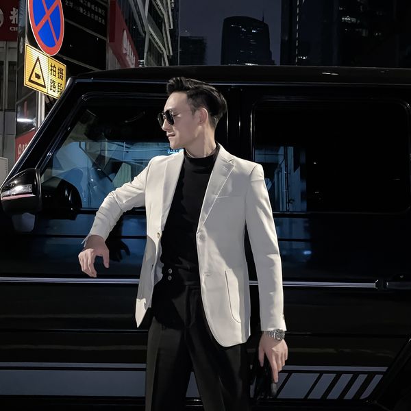 daio ethan korean design solid color slim suit, versatile casual single row suit coat fashion
daio ethan korean design solid color slim suit, versatile casual single row suit coat fashion