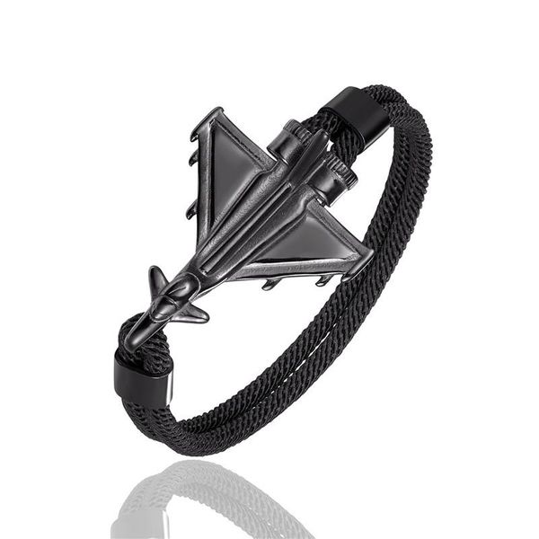 mkendn new arrival stainless steel airplane glider rope leather flight bracelets men women jewelry style bbykhb alice_bag
mkendn new arrival stainless steel airplane glider rope leather flight bracelets men women jewelry style bbykhb alice_bag
