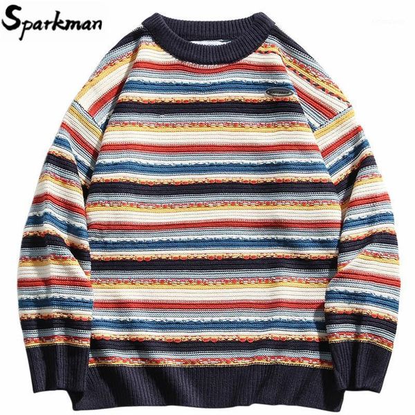 2020 men hip hop streetwear striped knitted sweater vintage retro pullover autumn winter fashion harajuku cotton casual sweater1, White;black
2020 men hip hop streetwear striped knitted sweater vintage retro pullover autumn winter fashion harajuku cotton casual sweater1, White;black