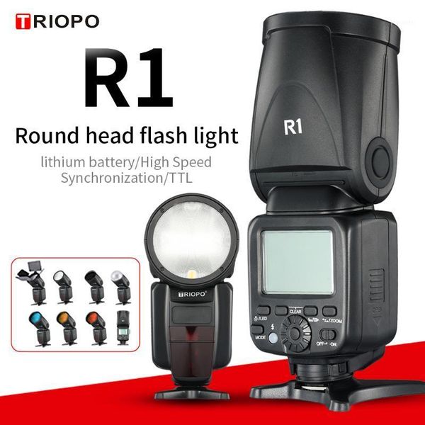 triopo r1 round head on-camera flash 2.4g x wirelessl hss 76ws speedlight flash with li-battery for (only falsh)1
triopo r1 round head on-camera flash 2.4g x wirelessl hss 76ws speedlight flash with li-battery for (only falsh)1
