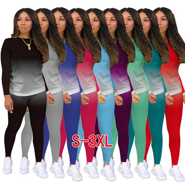 10 colors women two piece outfits summer women tracksuit gradient fashion casual sportswear cartoon letters printed womens 2 piece sets dhl, Gray
10 colors women two piece outfits summer women tracksuit gradient fashion casual sportswear cartoon letters printed womens 2 piece sets dhl, Gray