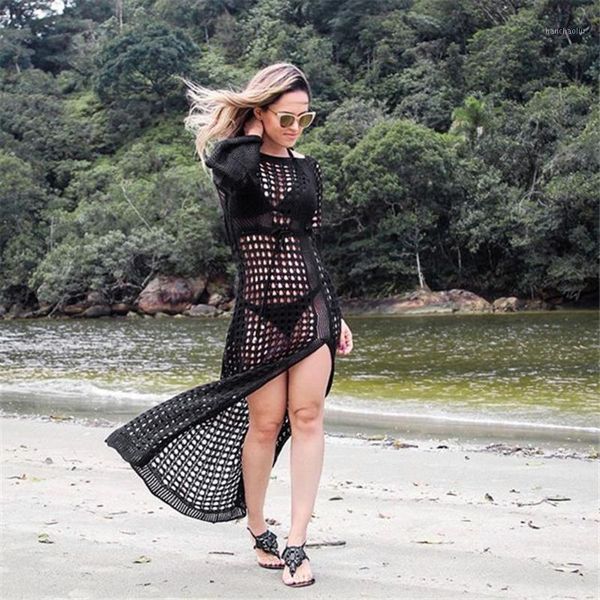 cover-ups boho women flare sleeve beach dress crochet transparent knitted hollow out side split bathing suit cover up long sleeve1
cover-ups boho women flare sleeve beach dress crochet transparent knitted hollow out side split bathing suit cover up long sleeve1