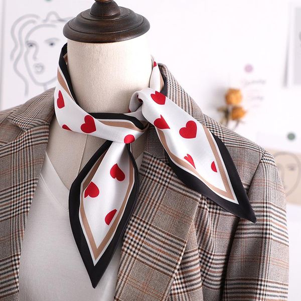 designer skinny scarf love stripe print women silk scarf small handle bag ribbons female head scarves wrap for lady 90*10cm, Blue;gray
designer skinny scarf love stripe print women silk scarf small handle bag ribbons female head scarves wrap for lady 90*10cm, Blue;gray