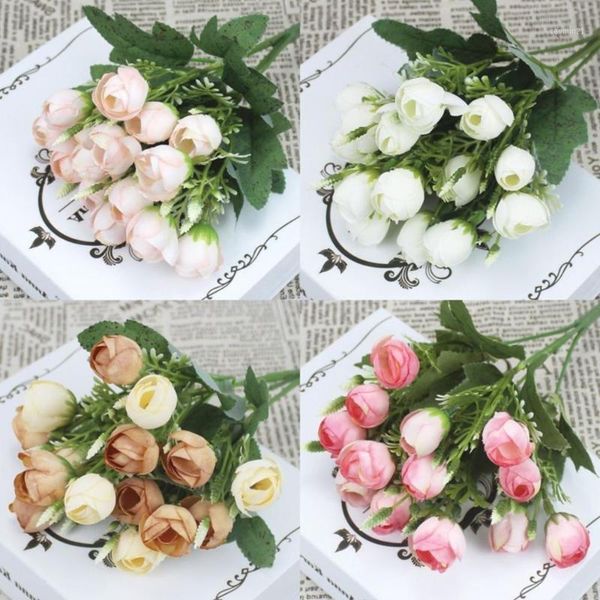 decorative flowers & wreaths 15 mini lovely silk peony artificial bridal bouquet fake rose wedding family party decoration diy1
decorative flowers & wreaths 15 mini lovely silk peony artificial bridal bouquet fake rose wedding family party decoration diy1